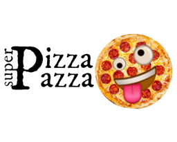 Super Pizza Pazza logo.